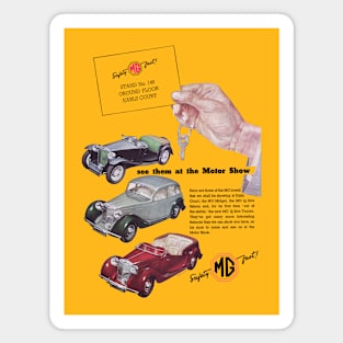 MG RANGE - advert Magnet